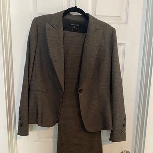 Chocolate brown Gianni Bini pant suit